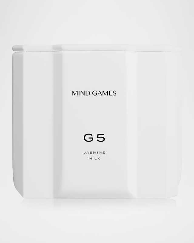 G5 White Knight Jasmine Milk Luxury Candle, 10 oz.